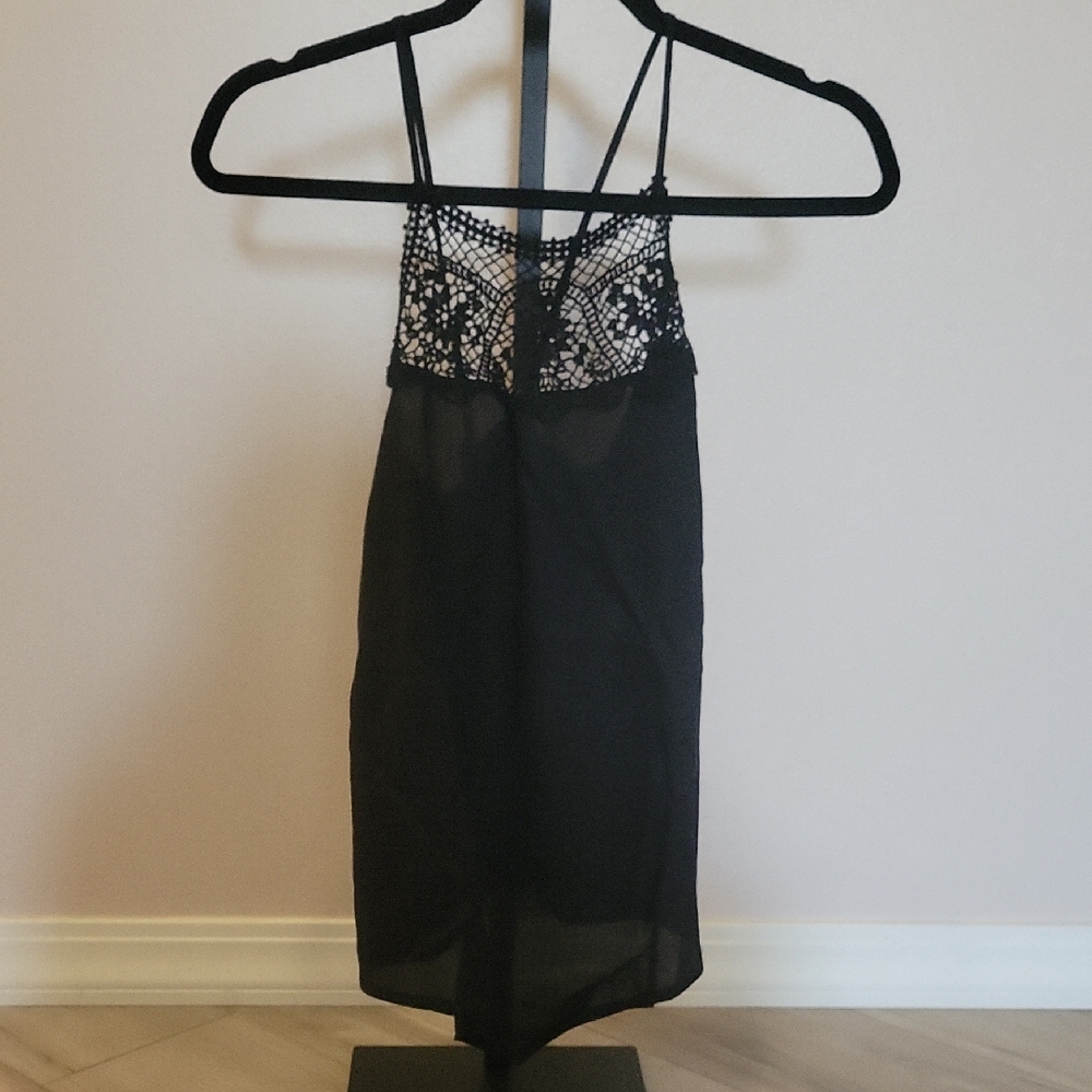 Maurices Black Lace Camisole